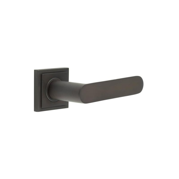 KENSINGTON LEVER HANDLE ON ROSE - (7 ROSE OPTIONS)